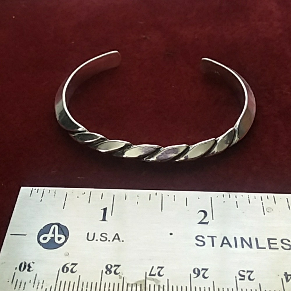 Sterling Silver cuff bracelet